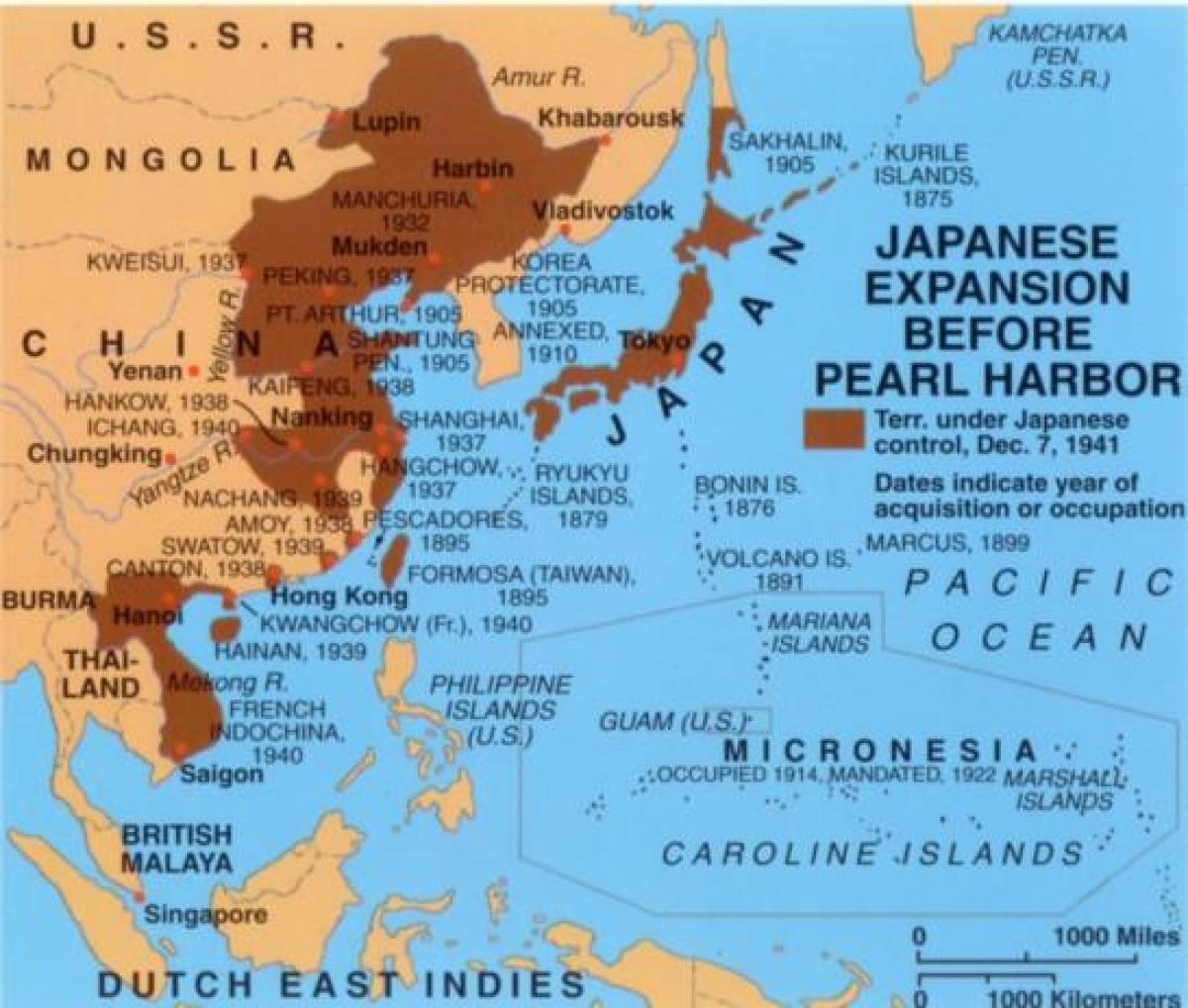 Japan Map During Ww2 Map Of Japan During Ww2 Eastern Asia Asia