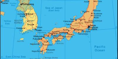 Map of ancient japan