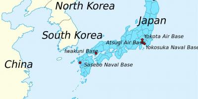 Japan map ww2