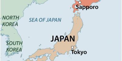 Map of northern japan