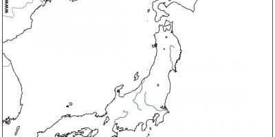 Japan rivers map