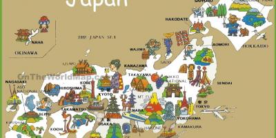Tourist map japan